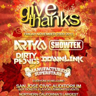 GIVE THANKS 2012: Main Image