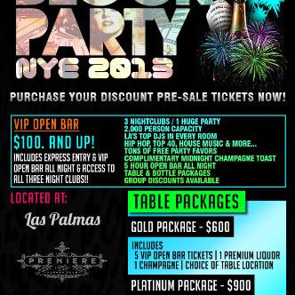 LA NEW YEARS EVE - BLOCK PARTY: Main Image