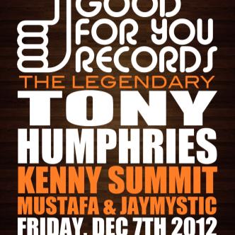 TONY HUMPHRIES takes over LA: Main Image