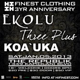 Hawaii's Finest Clothing 3yr: Main Image