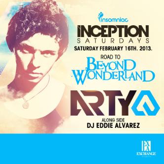 Inception ft. Arty: Main Image