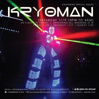 KRYOMAN AT M [NIGHTLIFE]: Main Image