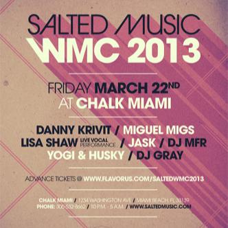 SALTED MUSIC WMC - MIGUEL MIGS: Main Image