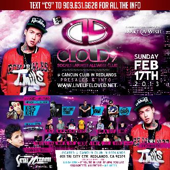Cloud9 All-Ages w/ T Mills: Main Image