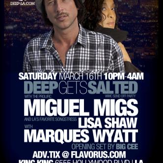 Deep Gets Salted w Miguel Migs: Main Image