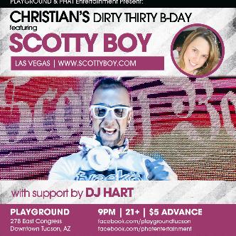 Scotty Boy @ Playground: Main Image