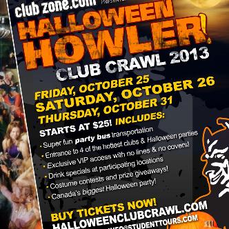 Halloween Club Crawl