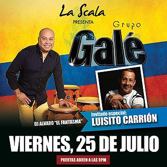 Grupo Gale y Luisito Carrion-img