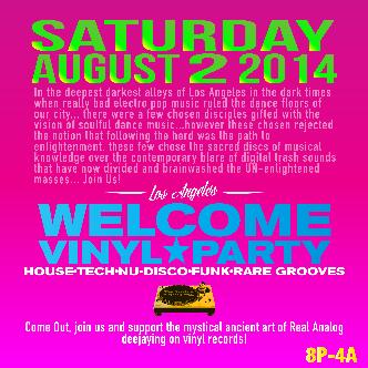 Welcome vinyl party Sat Aug 2-img