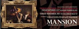 Halloween WEEKEND (THURS-SUN)