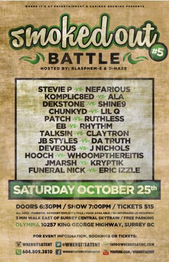 SMOKED OUT BATTLE Vol #5