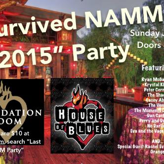 I Survived NAMM 2015 Party-img