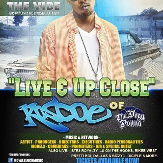 ROSCOE OF THE DOGG POUND "Live & Up Close"-img