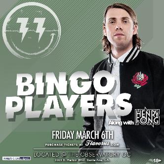 BINGO PLAYERS + HENRY FONG @ The Observatory OC-img