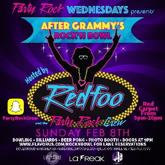 After Grammy's Rock'n Bowl w/ Redfoo & The Party Rock Crew!-img