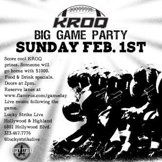KROQ BIG GAME PARTY!-img