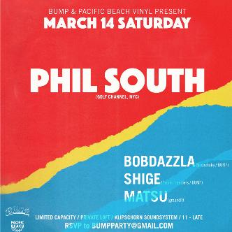 BUMP + PB VINYL present PHIL SOUTH (Golf Channel / NYC)-img